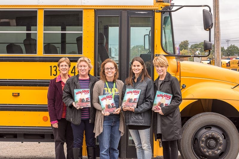 Putnam County Schools Receive Book Donation from Cumberland IC Bus Team