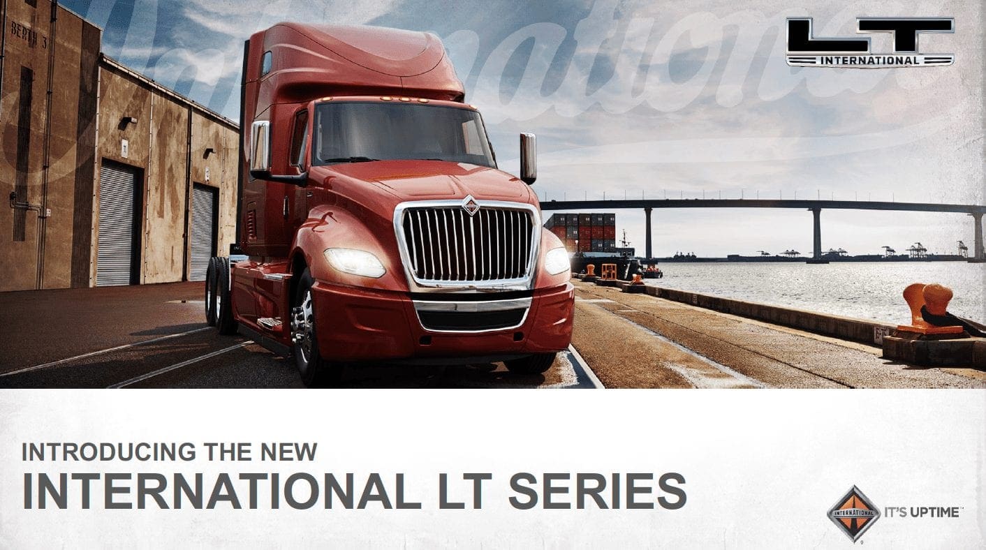 International LT Series - Fuel Efficient Diesel Truck