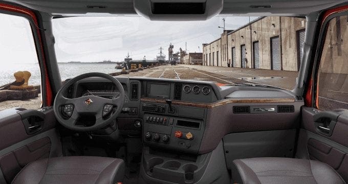 Fuel Efficient LT Series Truck - Diamond Interior with Black Cherry Accent