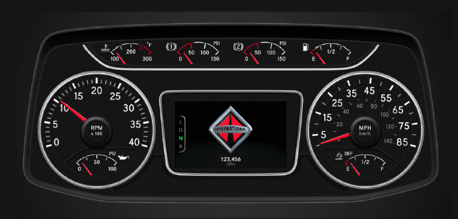 Fuel Efficient LT Series Truck - Premium Gauge Cluster