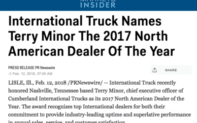 Cumberland Featured on Business Insider – Dealer of the Year