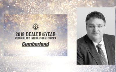 Cumberland Awarded 2018 International Dealer of the Year – DOTY Two Years in a Row!
