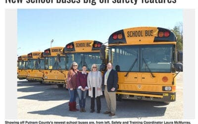 Ashley Scurlock & IC Bus Safety Benefits Featured in Local Newspaper